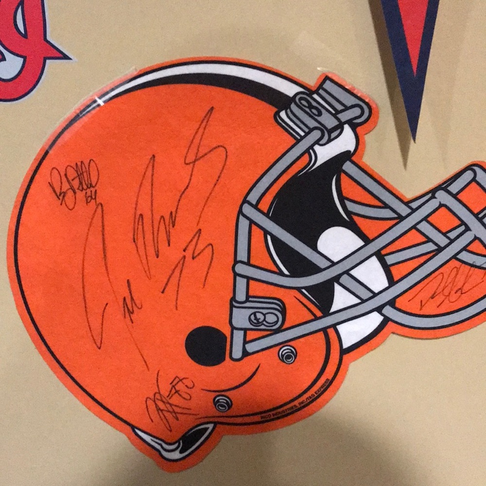 Authentic training camp 2007 Joe Thomas Signature